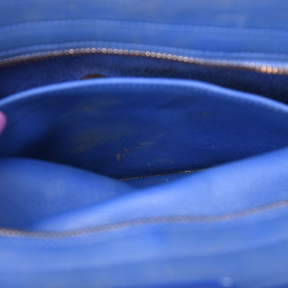 Saint Laurent Calfskin Monogram Baby Cabas Blue Majorelle 8 of 21