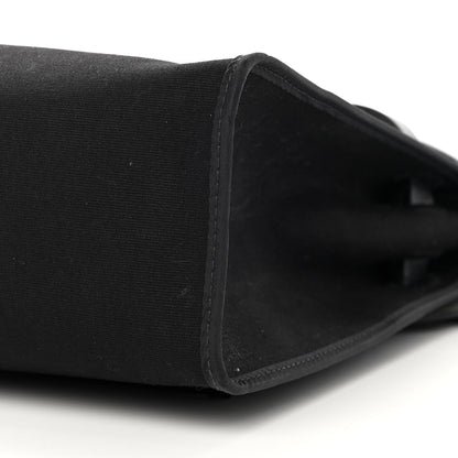 Hermes Military Toile Vache Hunter Herbag Zip 31 PM Black 11 of 17