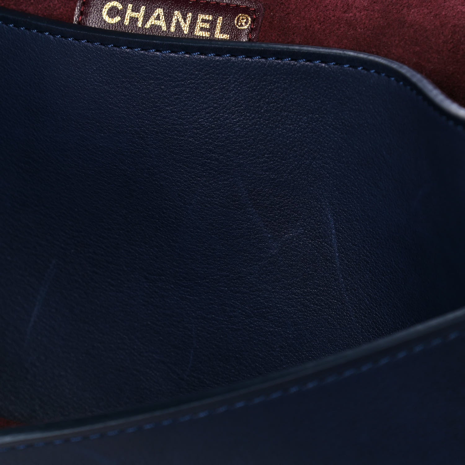 Chanel Calfskin Nude 2.55 Medals Reissue 226 Flap Navy 10 of 10