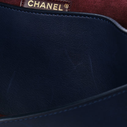 Chanel Calfskin Nude 2.55 Medals Reissue 226 Flap Navy 10 of 10