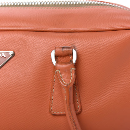 Prada Saffiano Bauletto Papaya 11 of 19