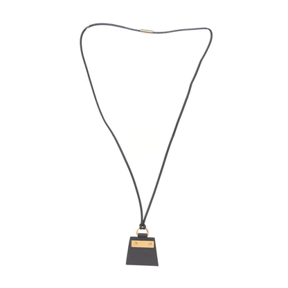 Hermes Swift Small Monpetitkelly Pendant Necklace Etain 3 of 5