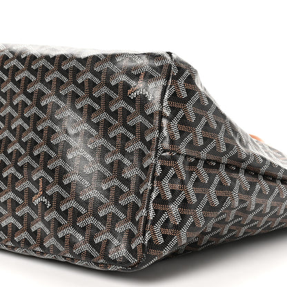 Goyard Goyardine Saint Louis GM Black Gold 10 of 11