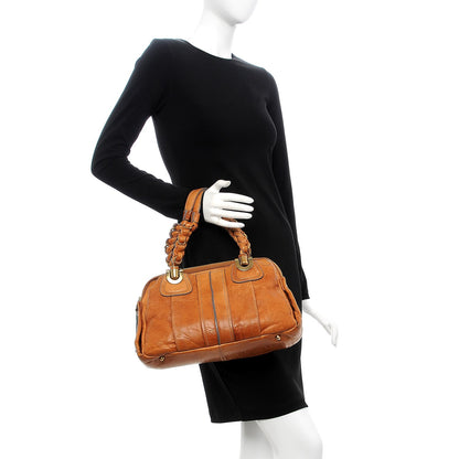 Chloe Lambskin Heloise Satchel Gazelle 2 of 13