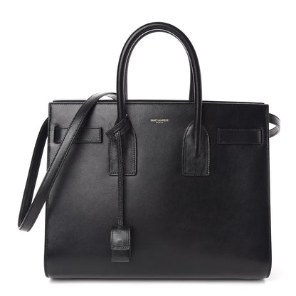 Saint Laurent Calfskin Small Sac De Jour Black 1 of 12
