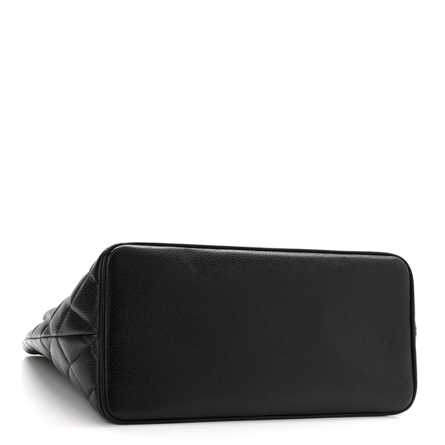 Caviar Quilted Medallion Tote Black