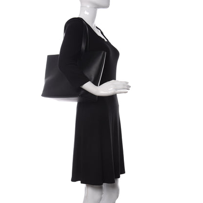 Versace Vitello Virtus Tote Black 2 of 10