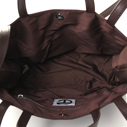 Telfar Vegan Leather Medium Shopping Bag Chocolate 5 of 11