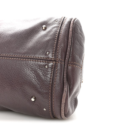 Chloe Calfskin Medium Paddington Satchel Purple 9 of 9