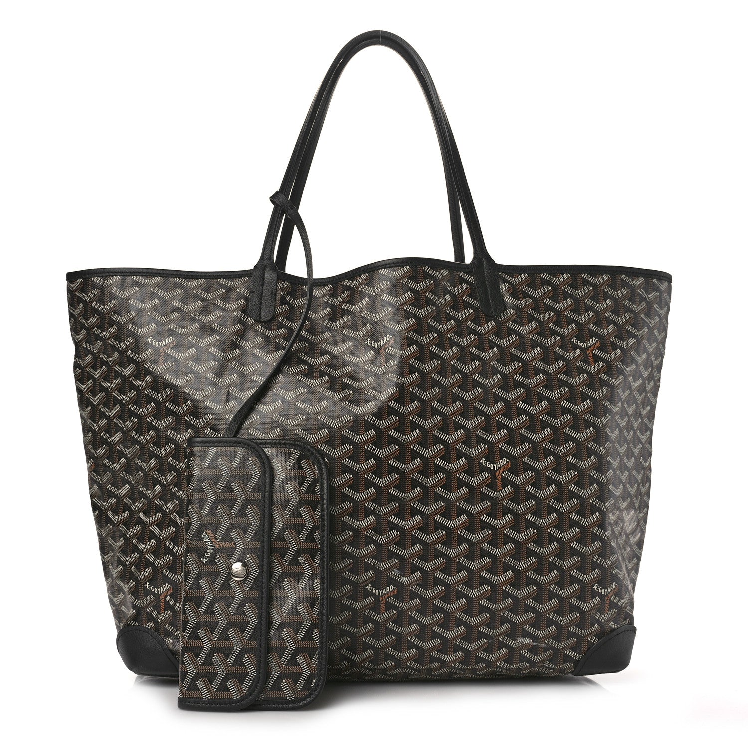 Goyard Goyardine Saint Louis GM Black 1 of 8