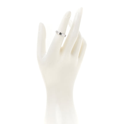 Gucci 18K White Gold 4mm Icon Thin Band Ring 52 6 2 of 6