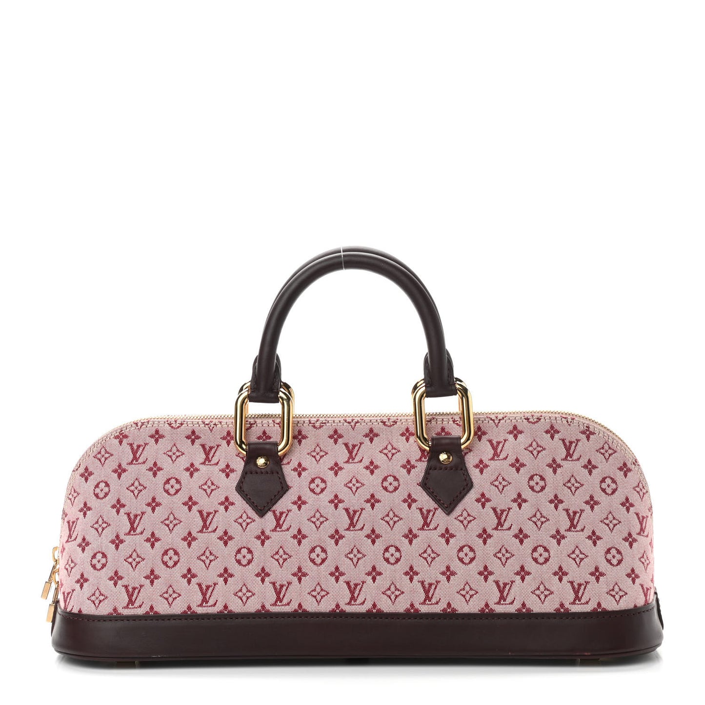 Mini Monogram Alma Long Cherry