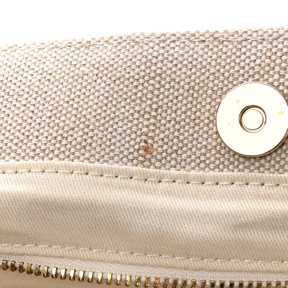 Chloe Canvas Diaper Bag Beige 13 of 16
