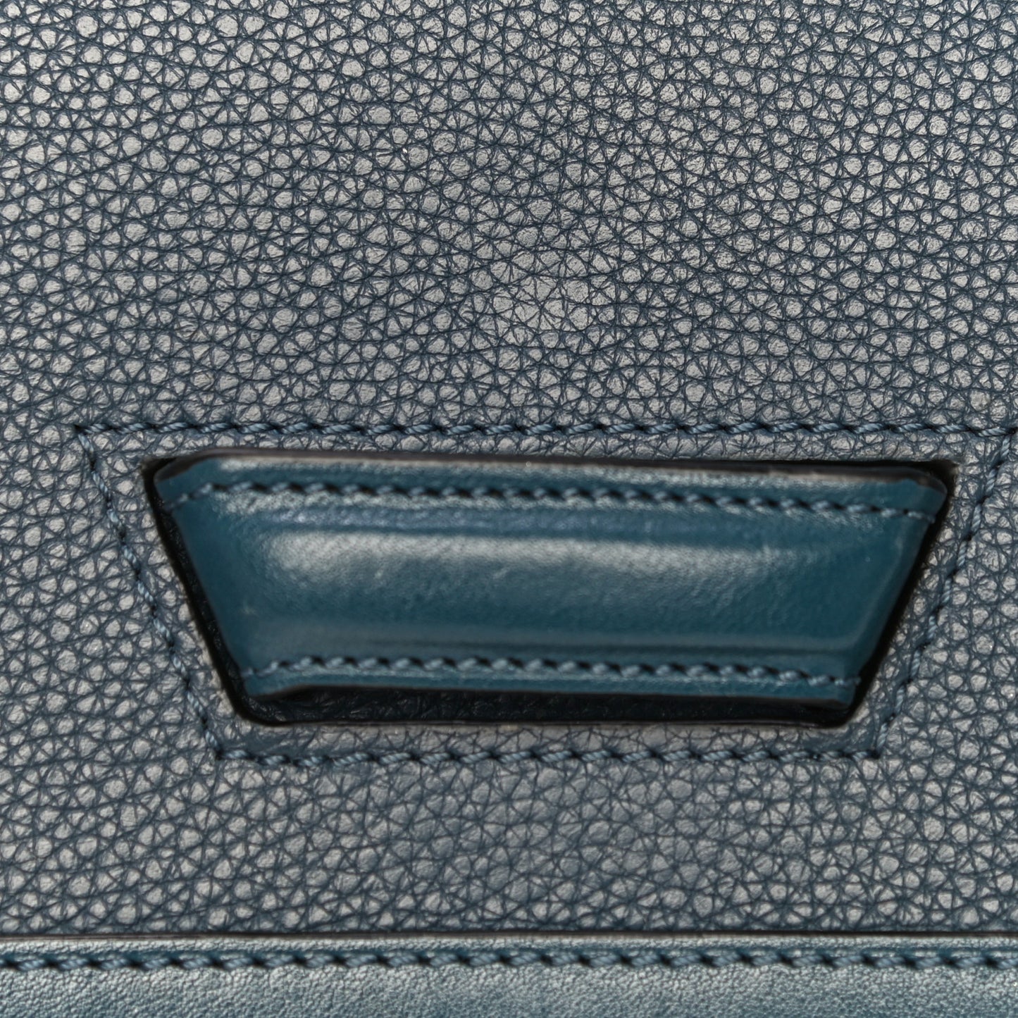 Calfskin Mini Barcelona Shoulder Bag Navy