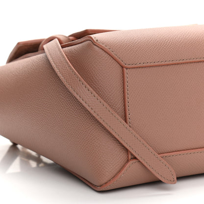 Celine Grained Calfskin Nano Belt Bag Antique Rose 9 of 10