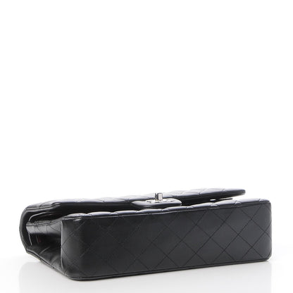 Chanel Lambskin Quilted Medium Double Flap Black 4 of 7