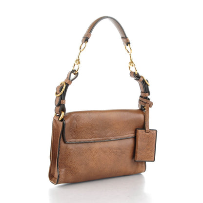 Gucci Calfskin Small Harness Shoulder Bag Maple 3 of 7