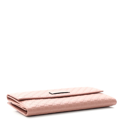 Gucci Microguccissima Continental Flap Wallet Soft Pink 4 of 10