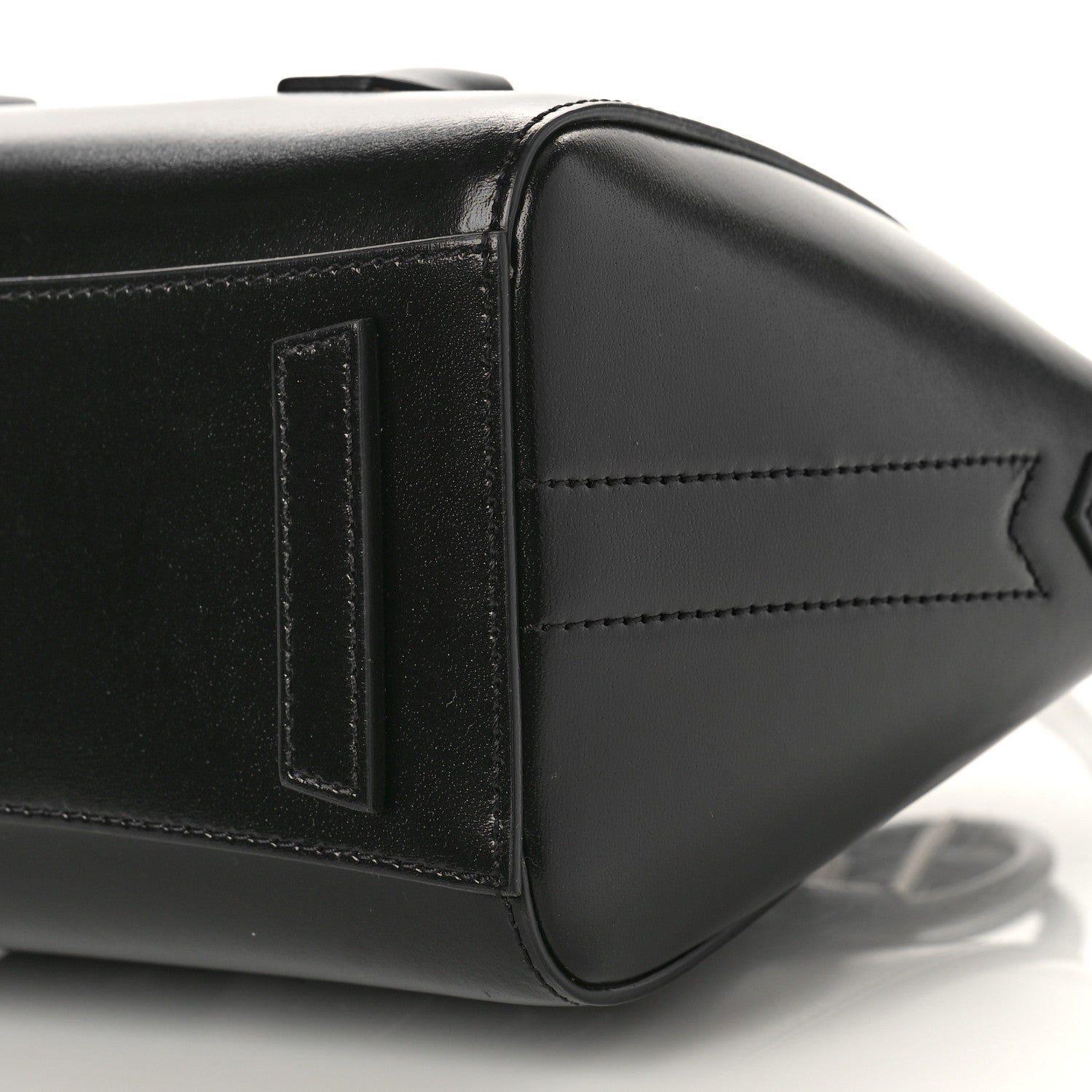 Givenchy Box Calfskin Mini Lock Antigona Shoulder Bag Black 8 of 9