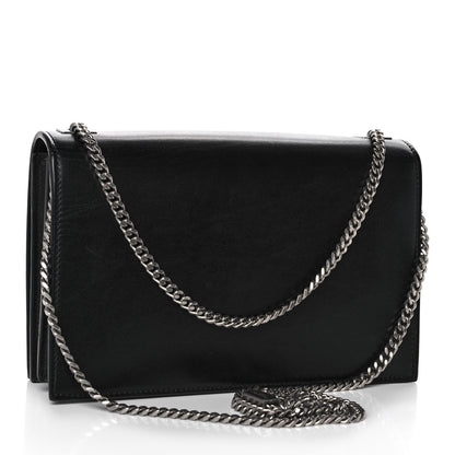 Saint Laurent Calfskin Metropolis Chain Shoulder Bag Black 4 of 10