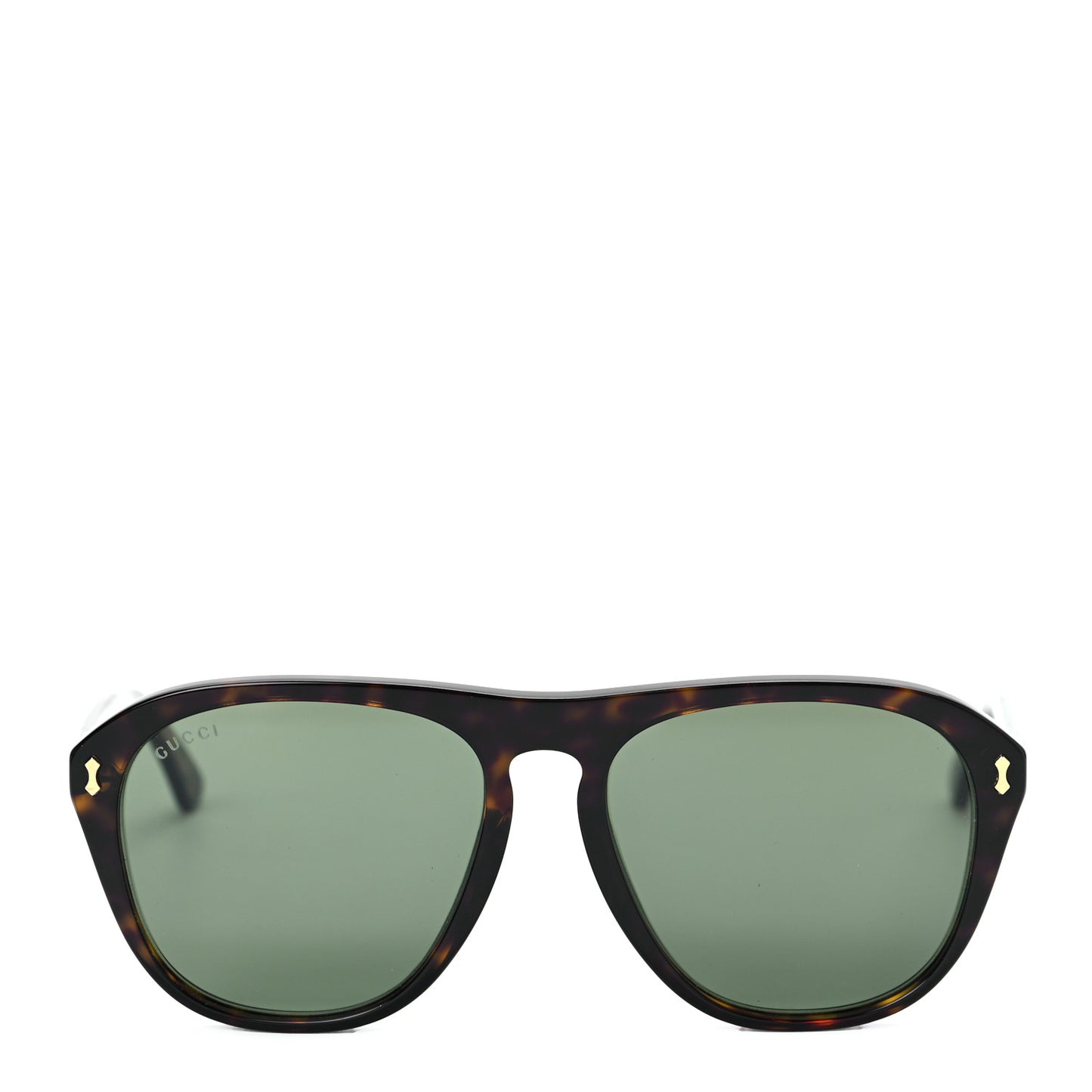 Acetate Aviator Sunglasses GG0128S Tortoise