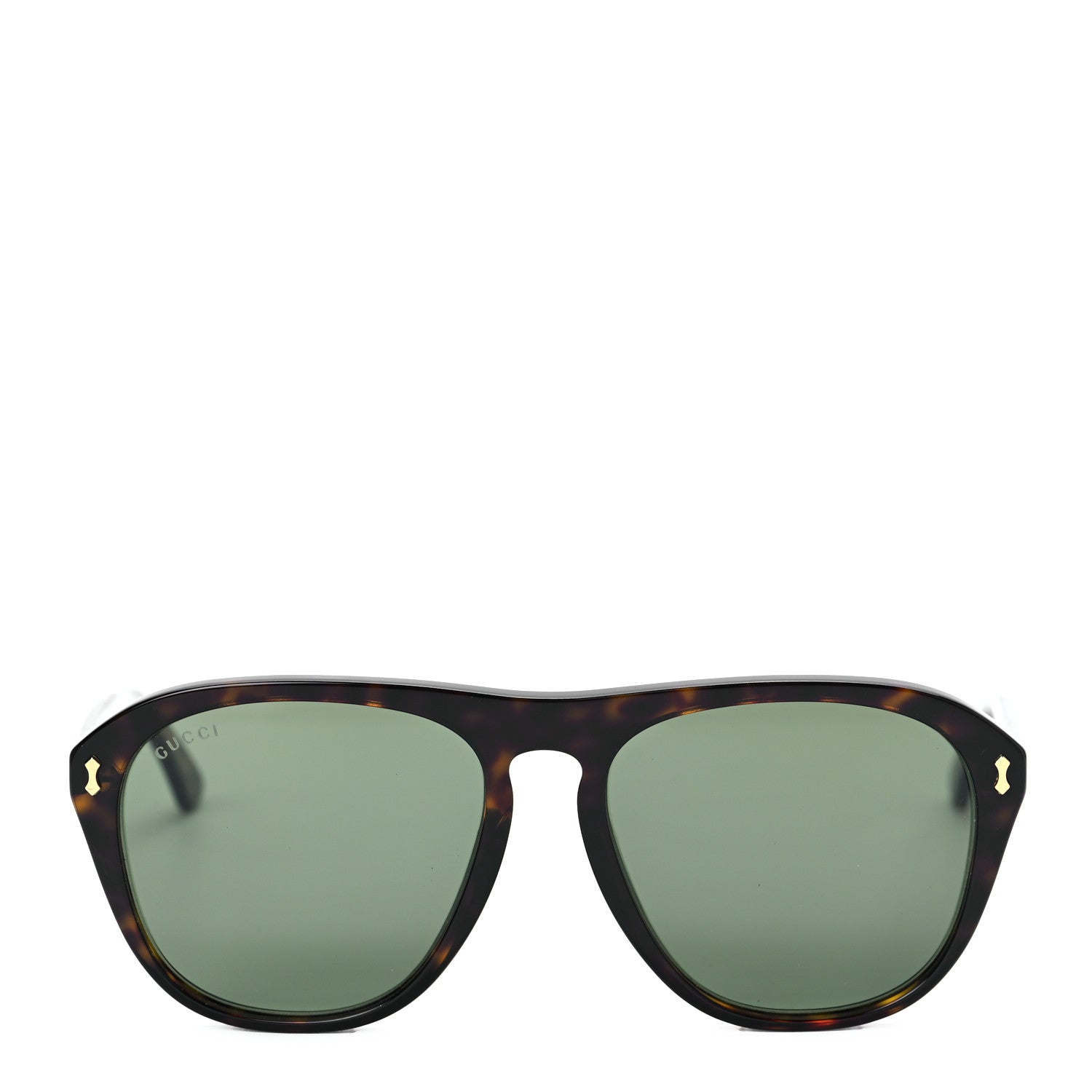 Gucci Acetate Aviator Sunglasses GG0128S Tortoise 2 of 8