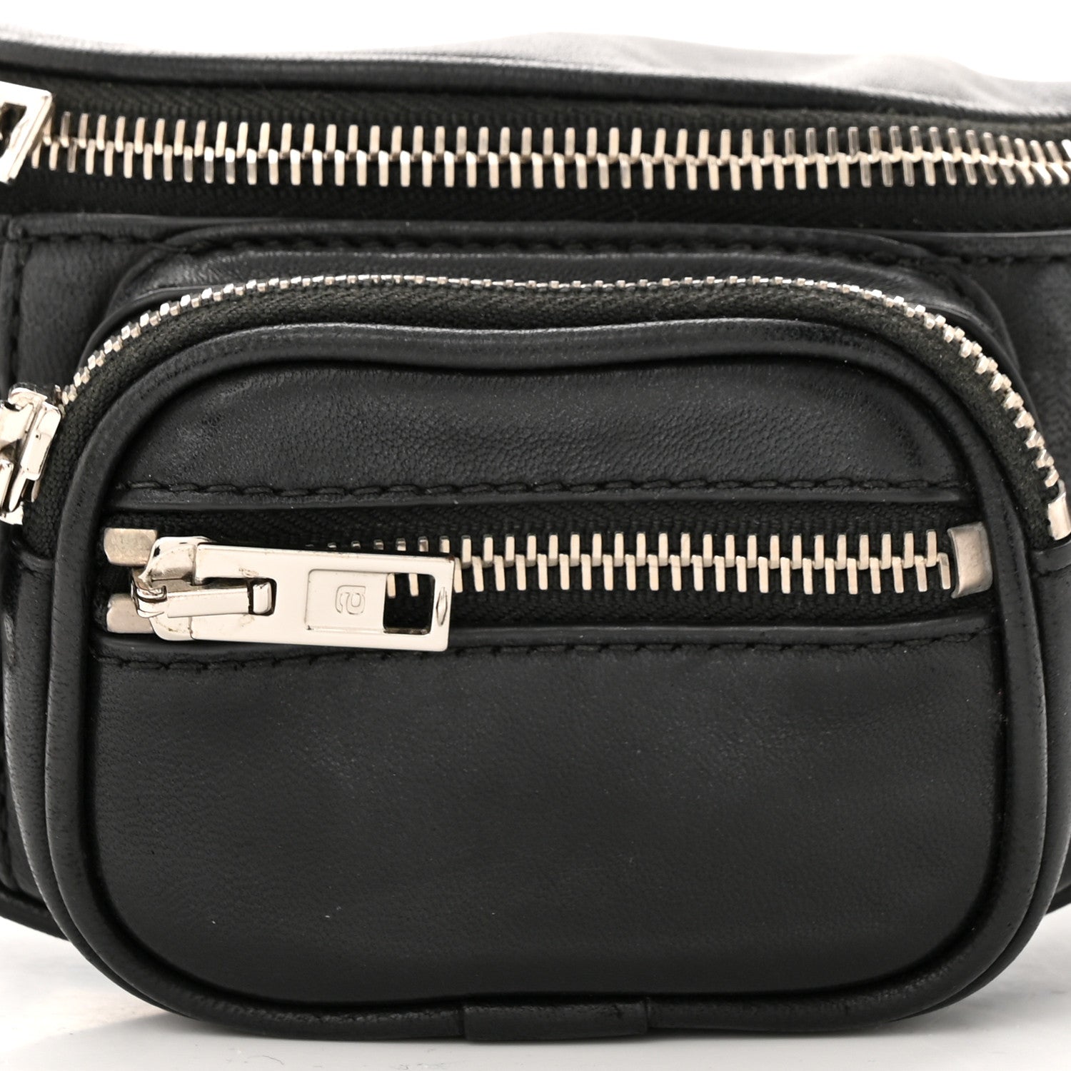 Alexander Wang Lambskin Mini Attica Belt Bag Black 7 of 11