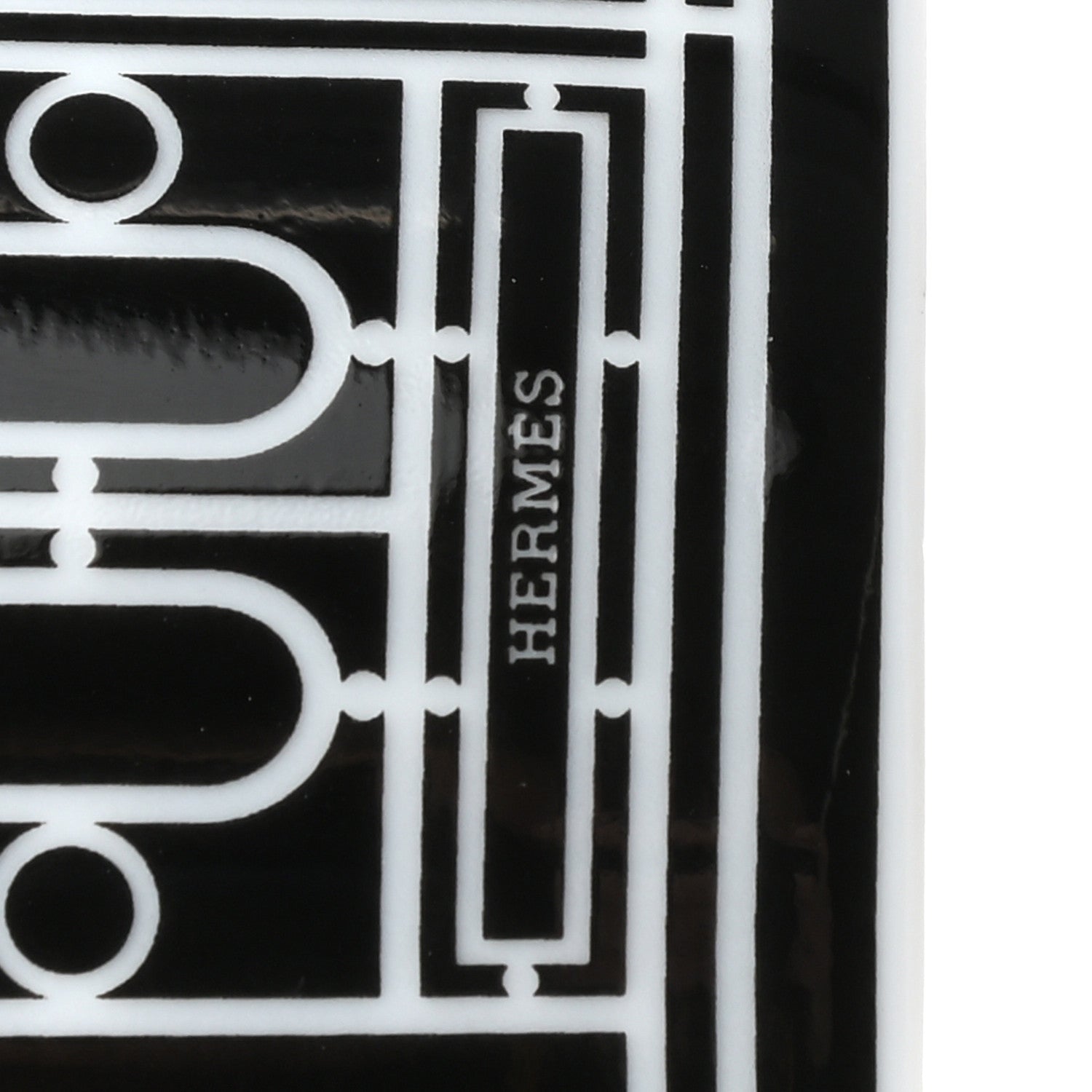 Hermes Porcelain H Deco Mug N°2 Black 7 of 8