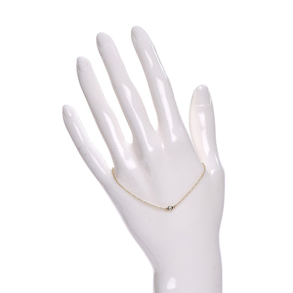 Tiffany 18K Yellow Gold Diamond .03ct Elsa Peretti Diamonds by the Yard Bracelet 2 of 5