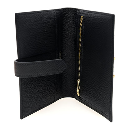 Hermes Epsom Mini Bearn Wallet Black 5 of 8
