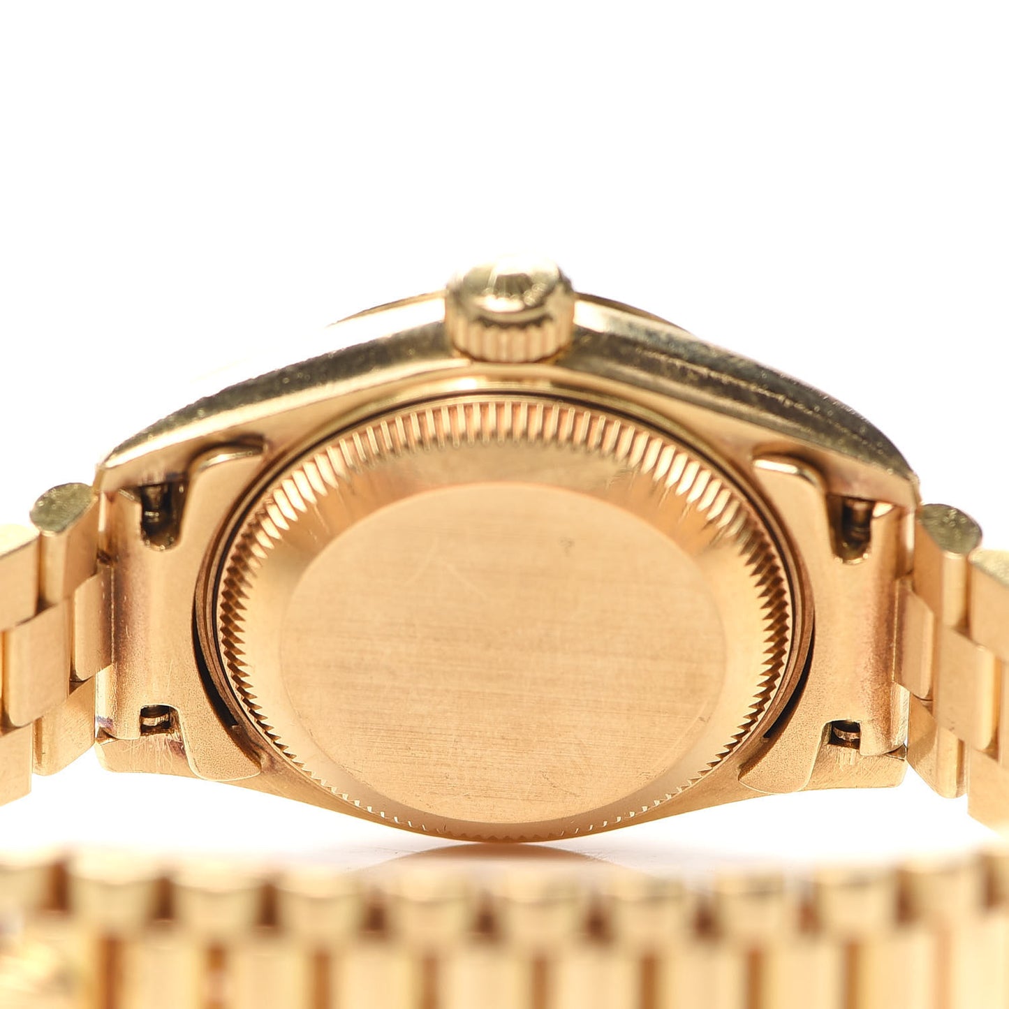 18K Yellow Gold Diamond 26mm Datejust President Watch Champagne 69178