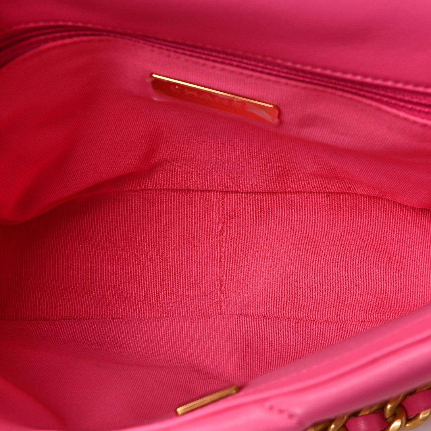 Chanel Lambskin Quilted Medium Chanel 19 Flap Pink 5 of 9