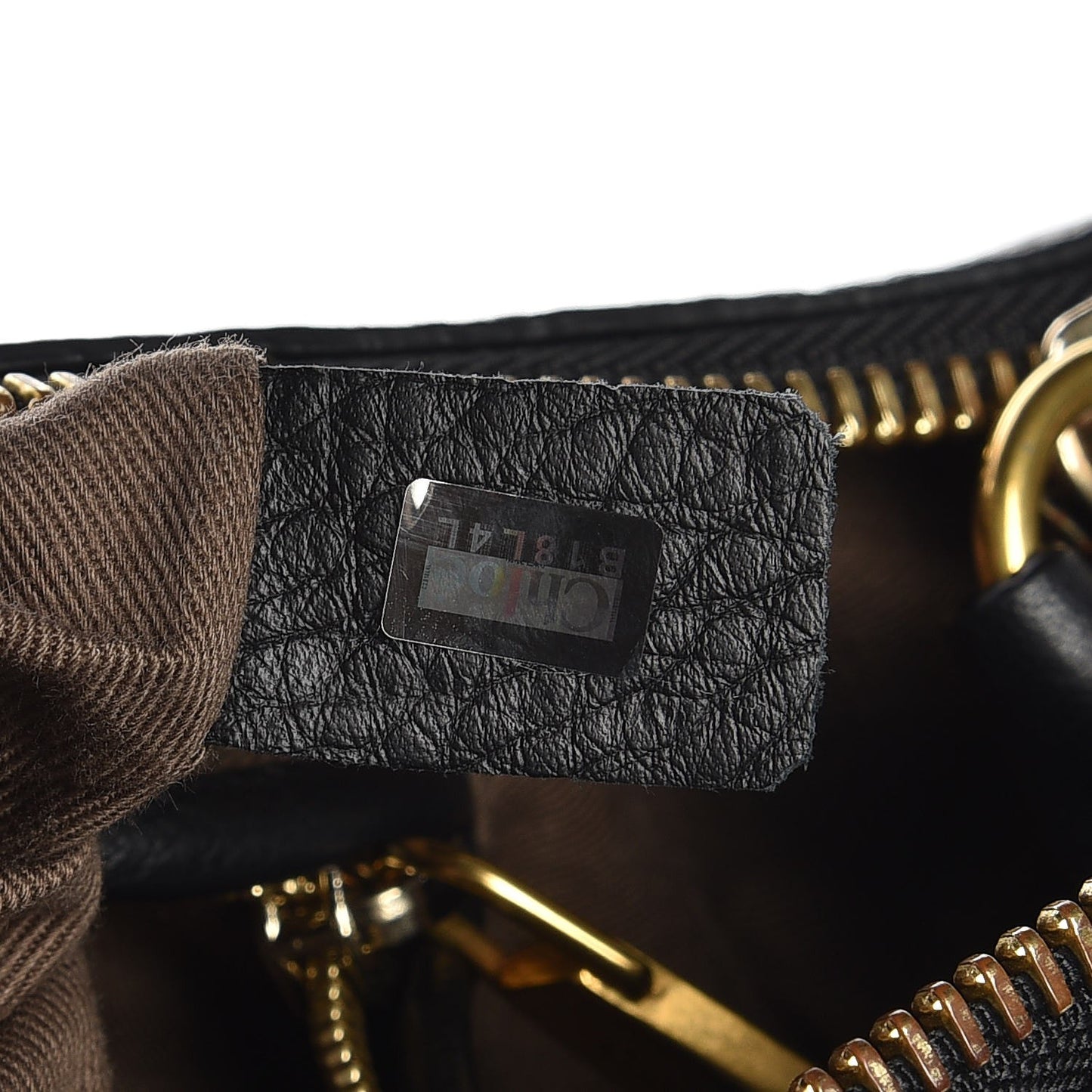 Calfskin Medium Marcie Satchel Black