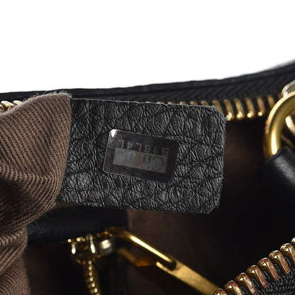 Chloe Calfskin Medium Marcie Satchel Black 7 of 8