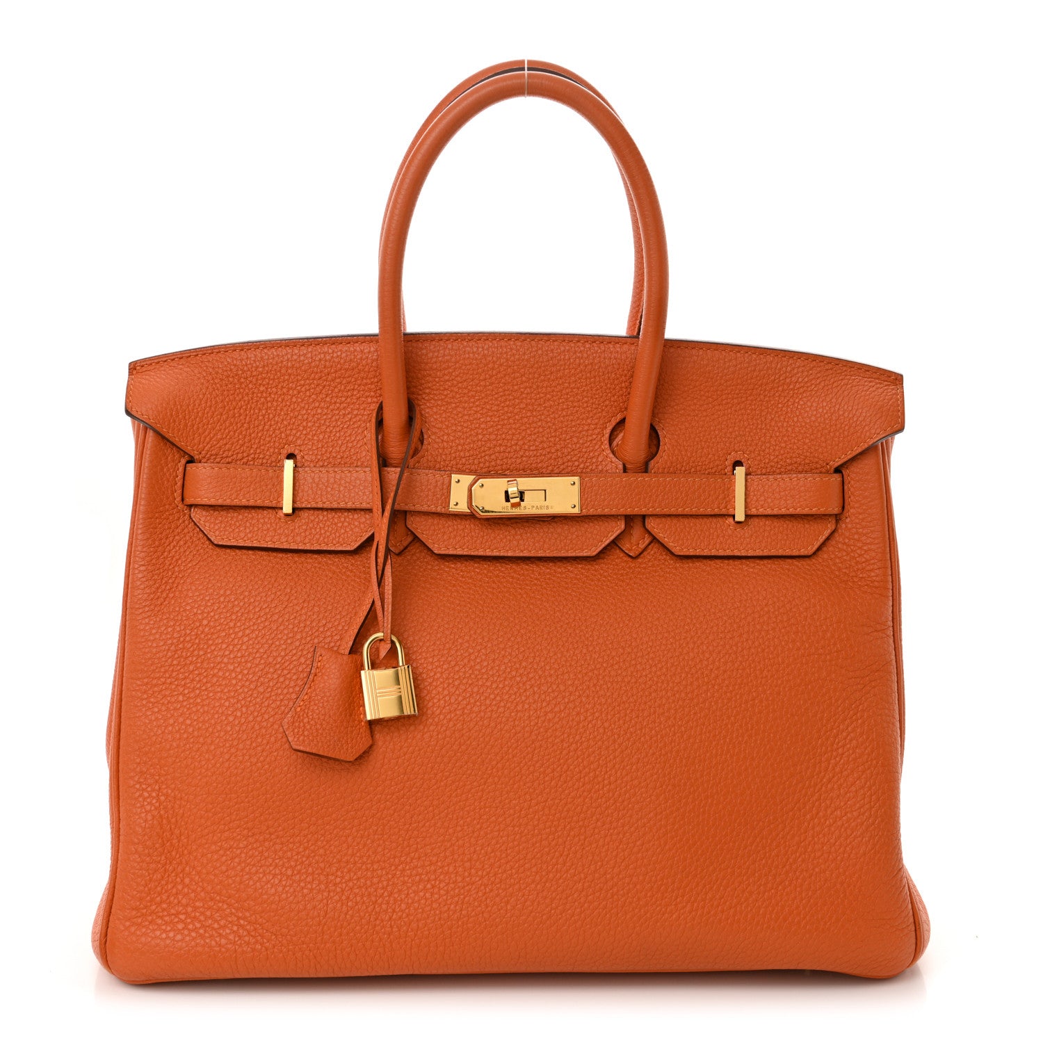 Hermes Togo Birkin 35 Orange 1 of 14