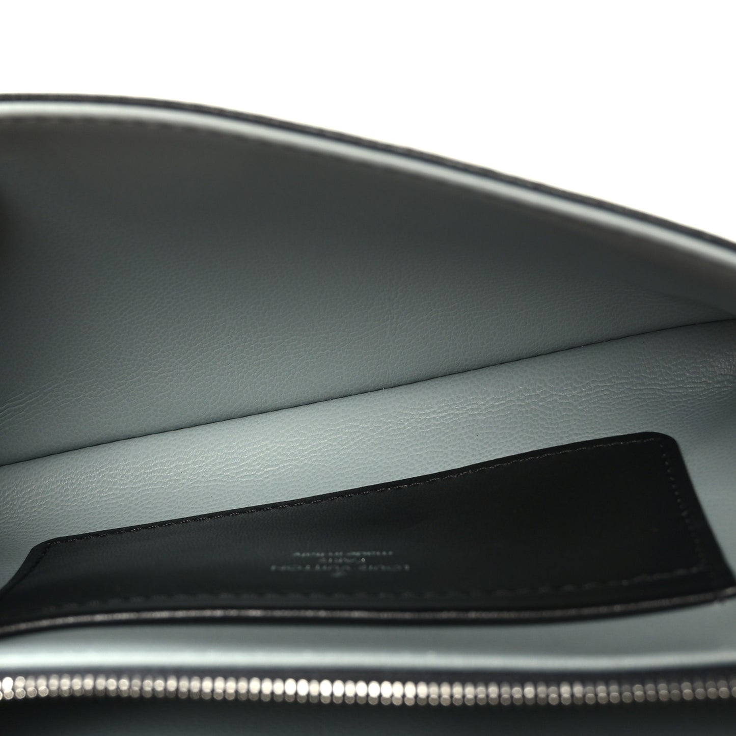 Lambskin Embossed Monogram Scarabeo Pochette Coussin Black
