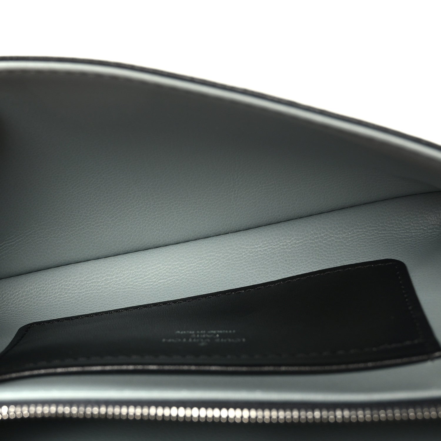 Louis Vuitton Lambskin Embossed Monogram Scarabeo Pochette Coussin Black 5 of 9