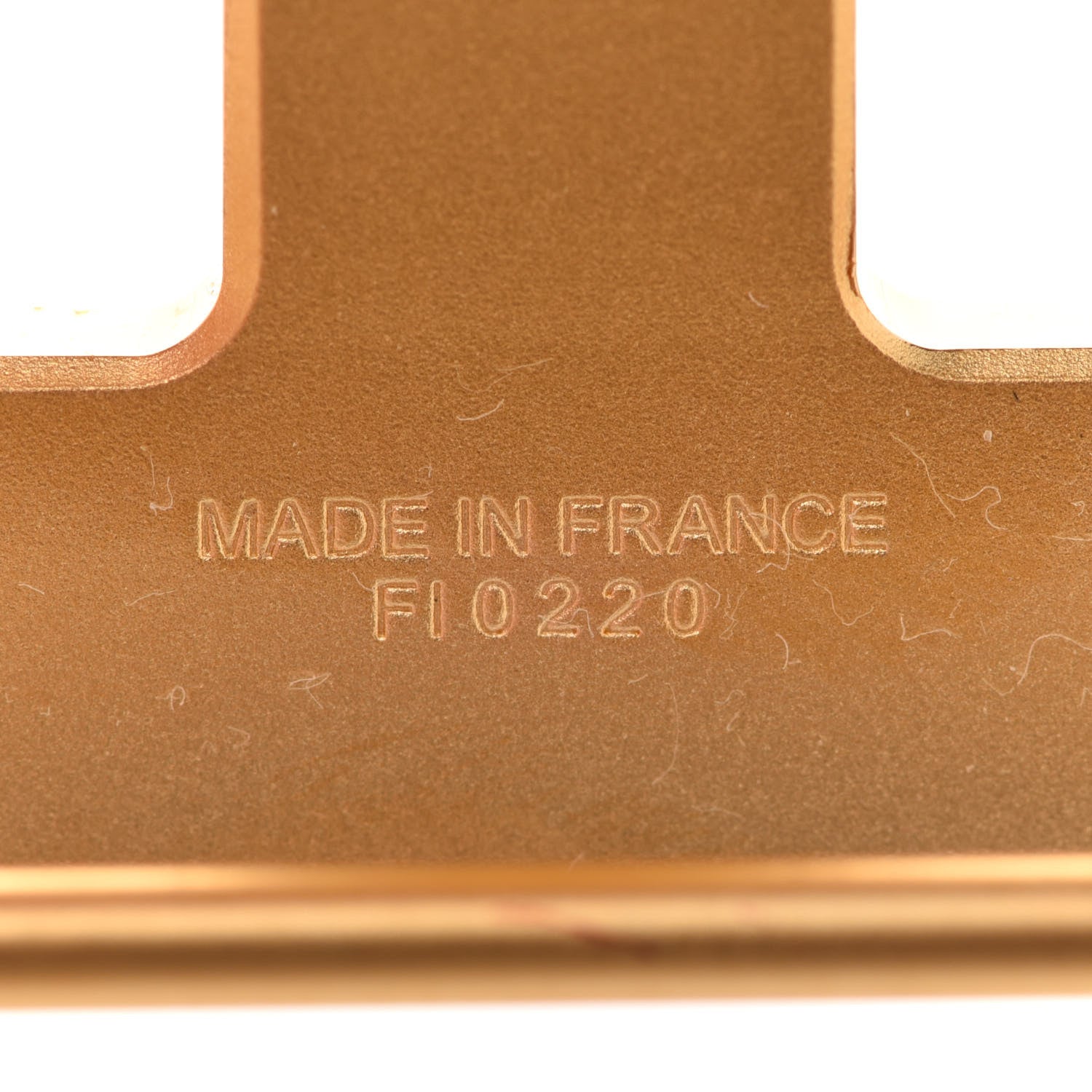 Hermes Polished 24mm H Belt Buckle Gold 4 of 4