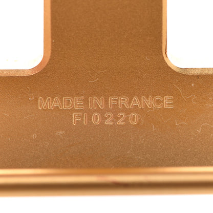 Hermes Polished 24mm H Belt Buckle Gold 4 of 4