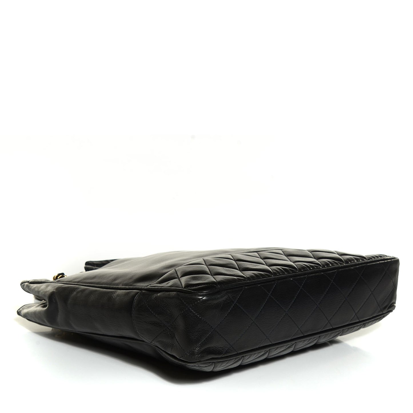 Lambskin Shoulder Bag Black
