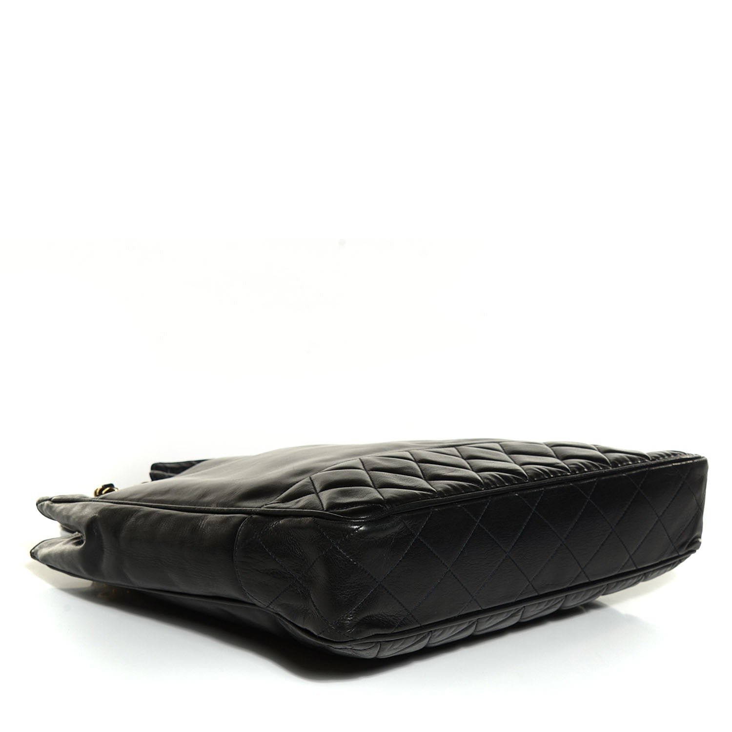 Chanel Lambskin Shoulder Bag Black 4 of 8