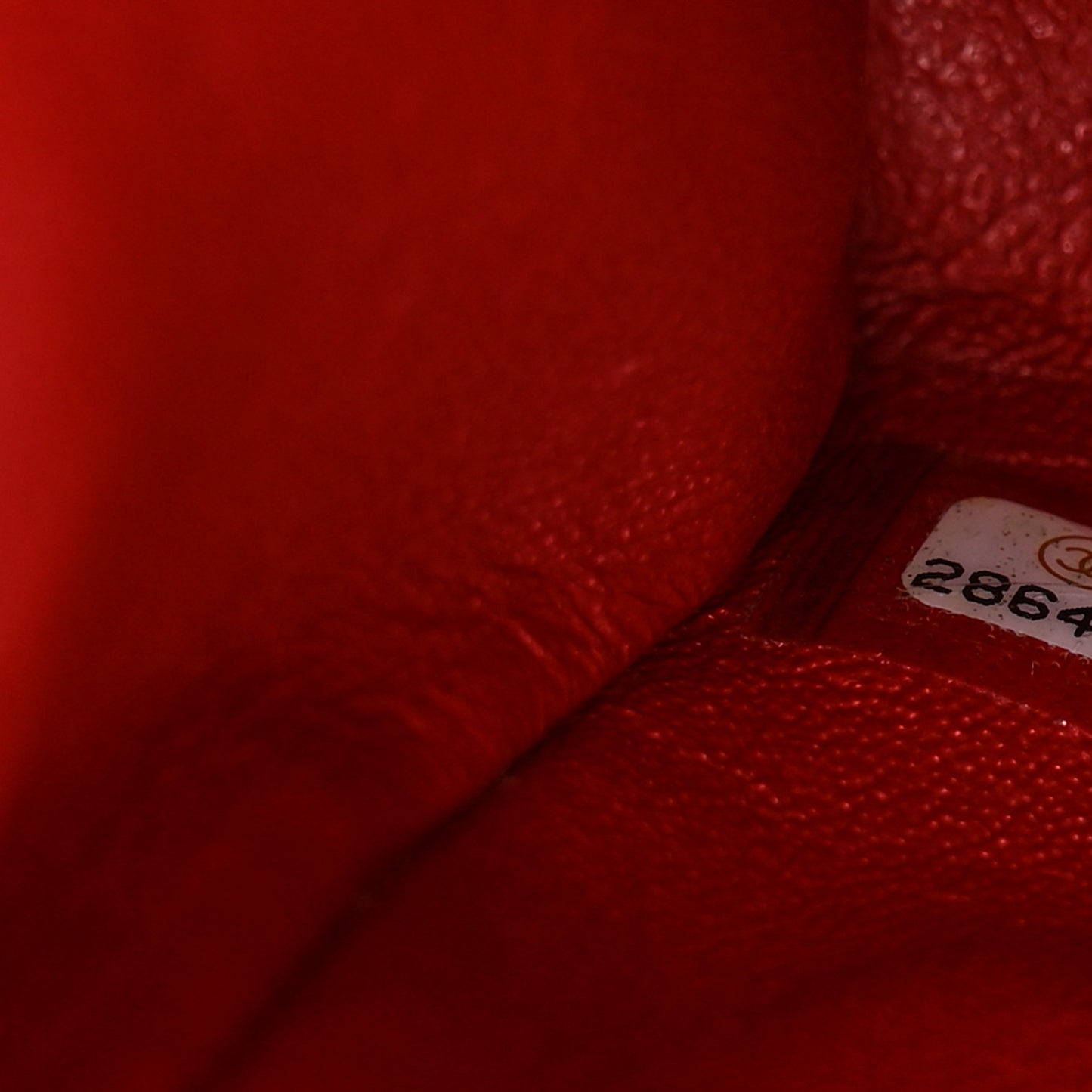 Calfskin Quilted Chevron In The City Bag Red