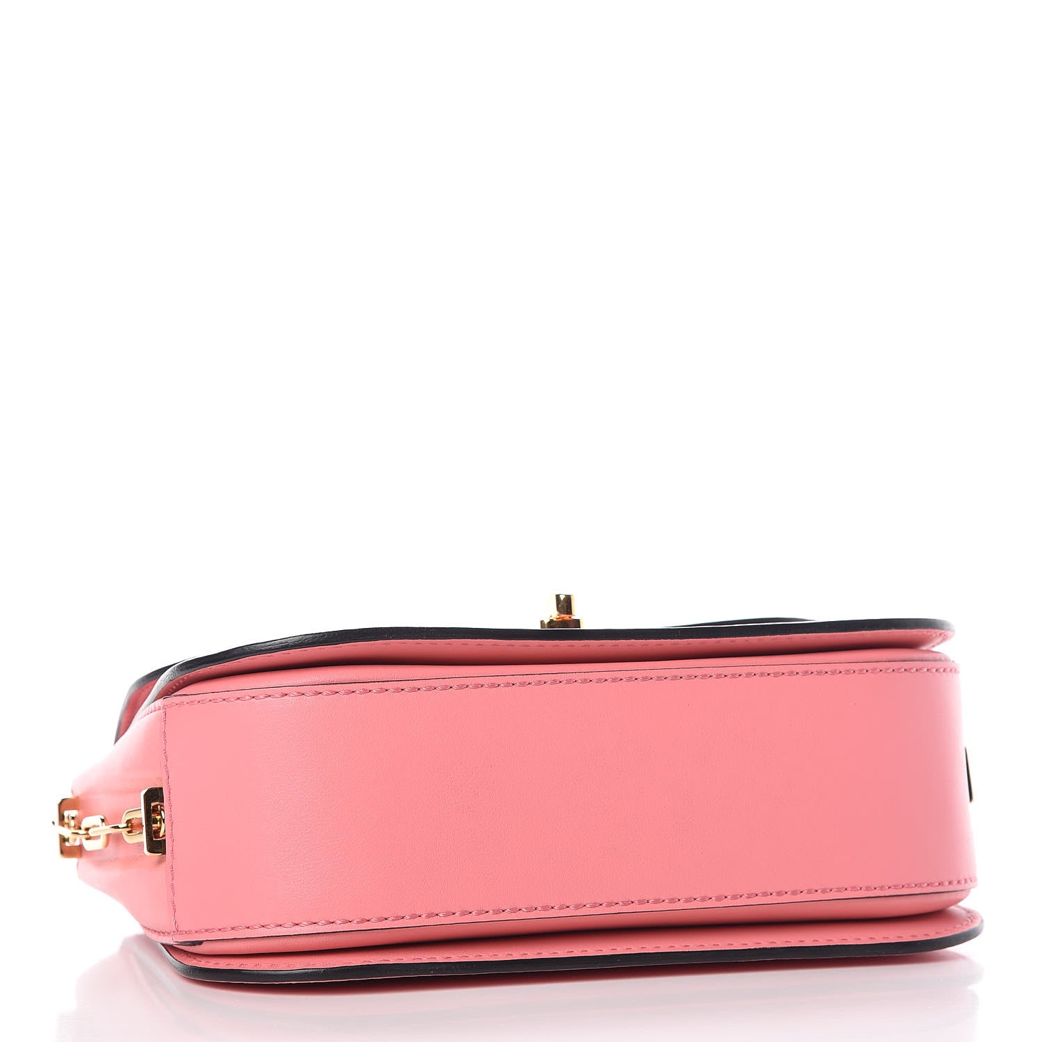 Valentino Garavani Vitello Chain Flap Bag Paradise Rose 4 of 9