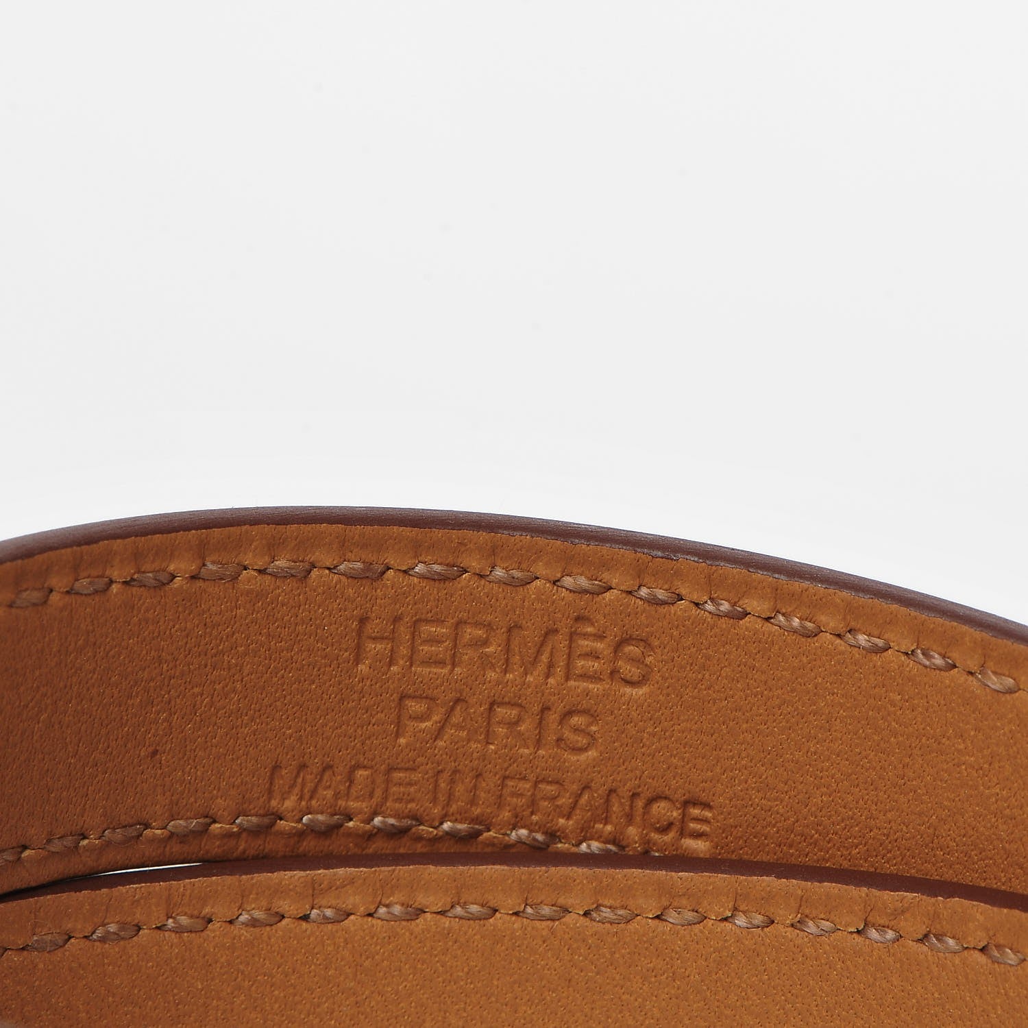 Hermes Swift Kelly Double Tour Bracelet XS Curry 4 of 6