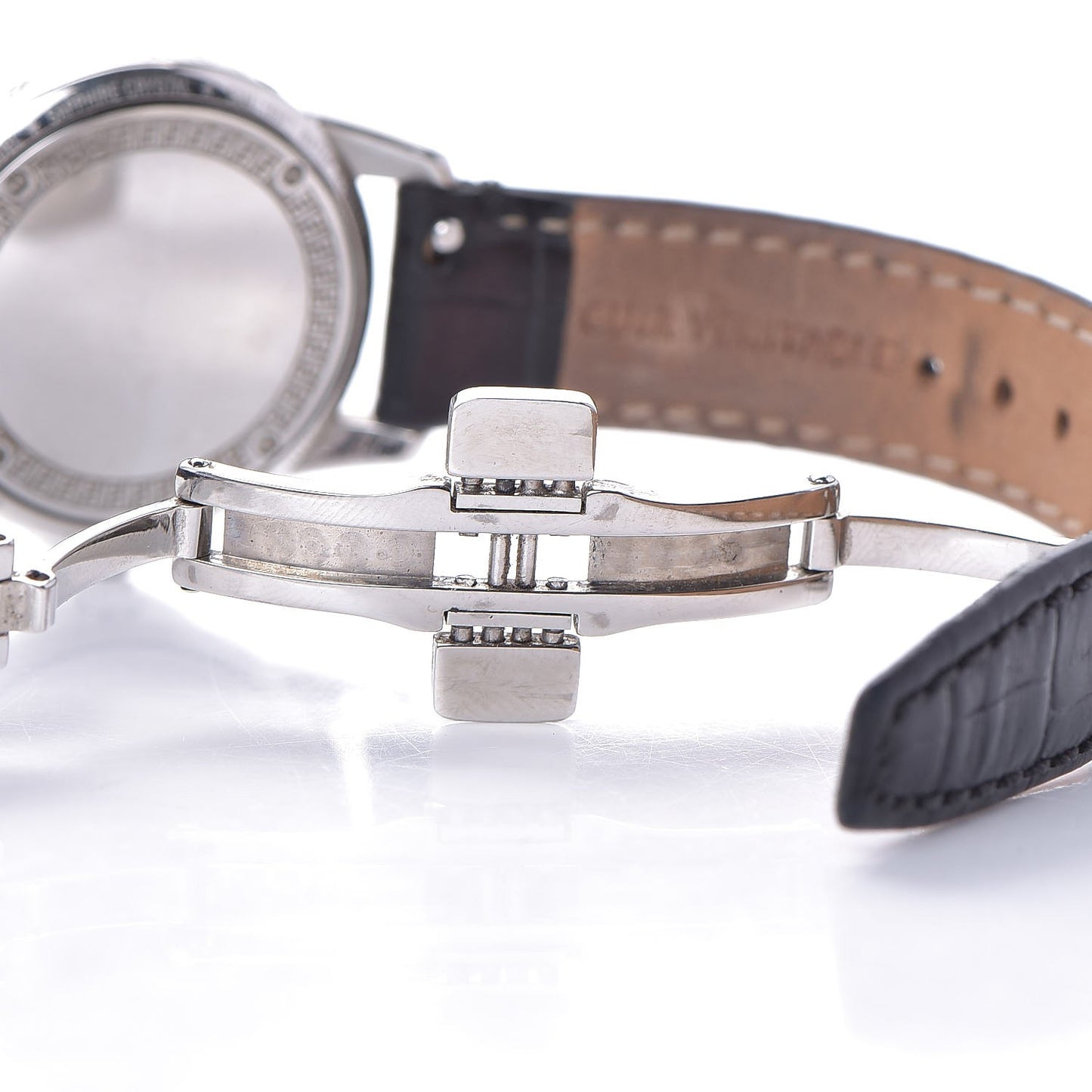 Stainless Steel Alligator Diamond Mother of Pearl 30mm Orologi Quartz Watch