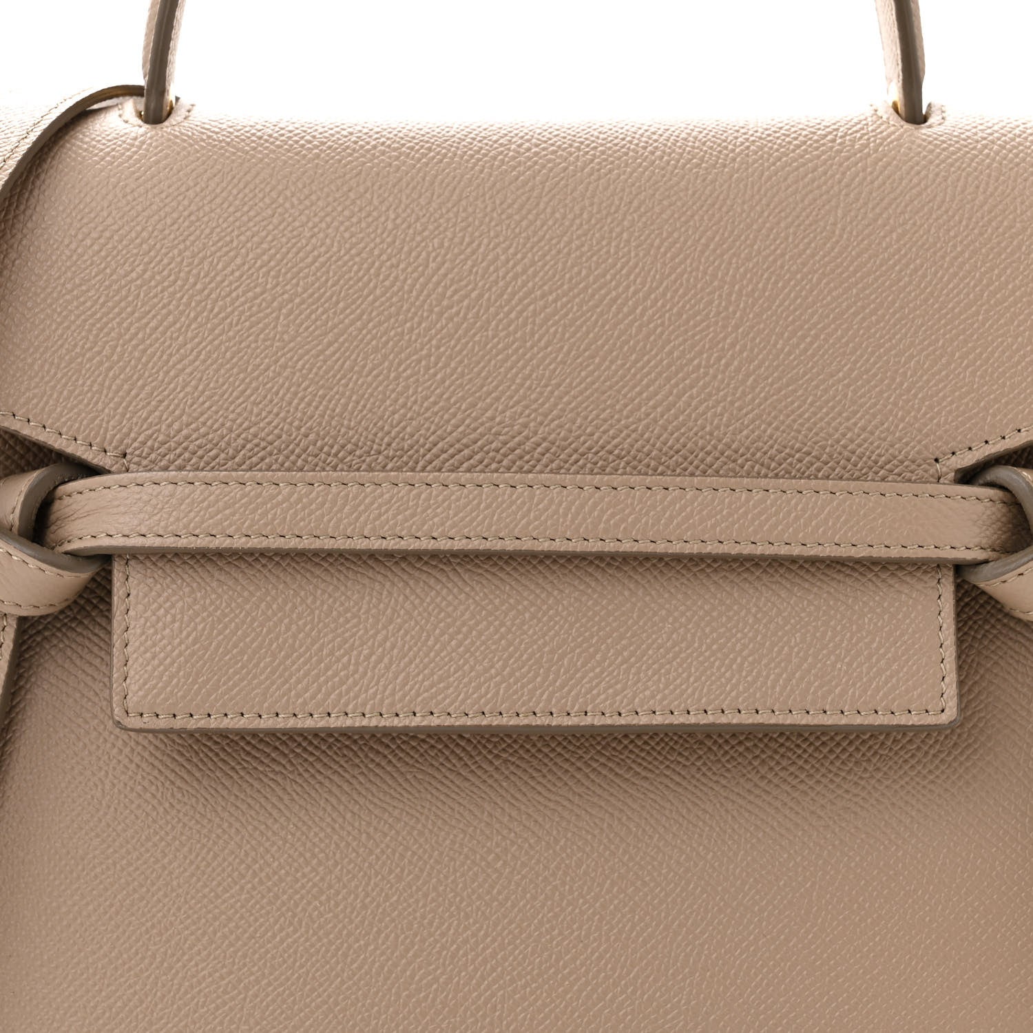 Celine Grained Calfskin Micro Belt Bag Light Taupe 8 of 15