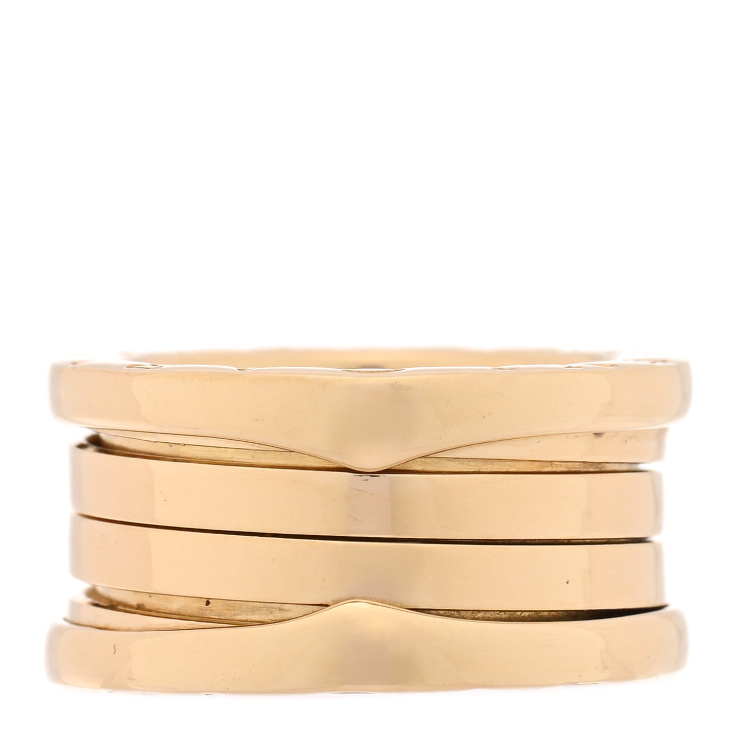 18K Yellow Gold B.Zero1 Four-Band Ring 48 4.5
