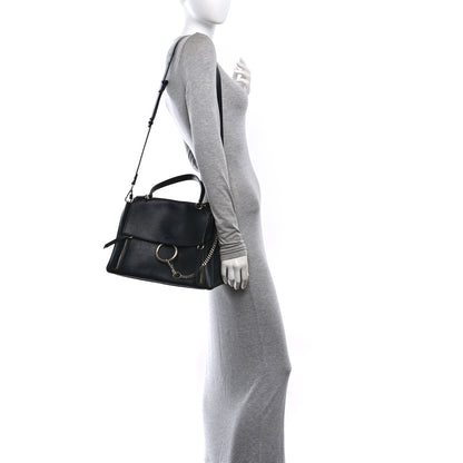 Chloe Calfskin Medium Faye Day Shoulder Bag Black 2 of 10