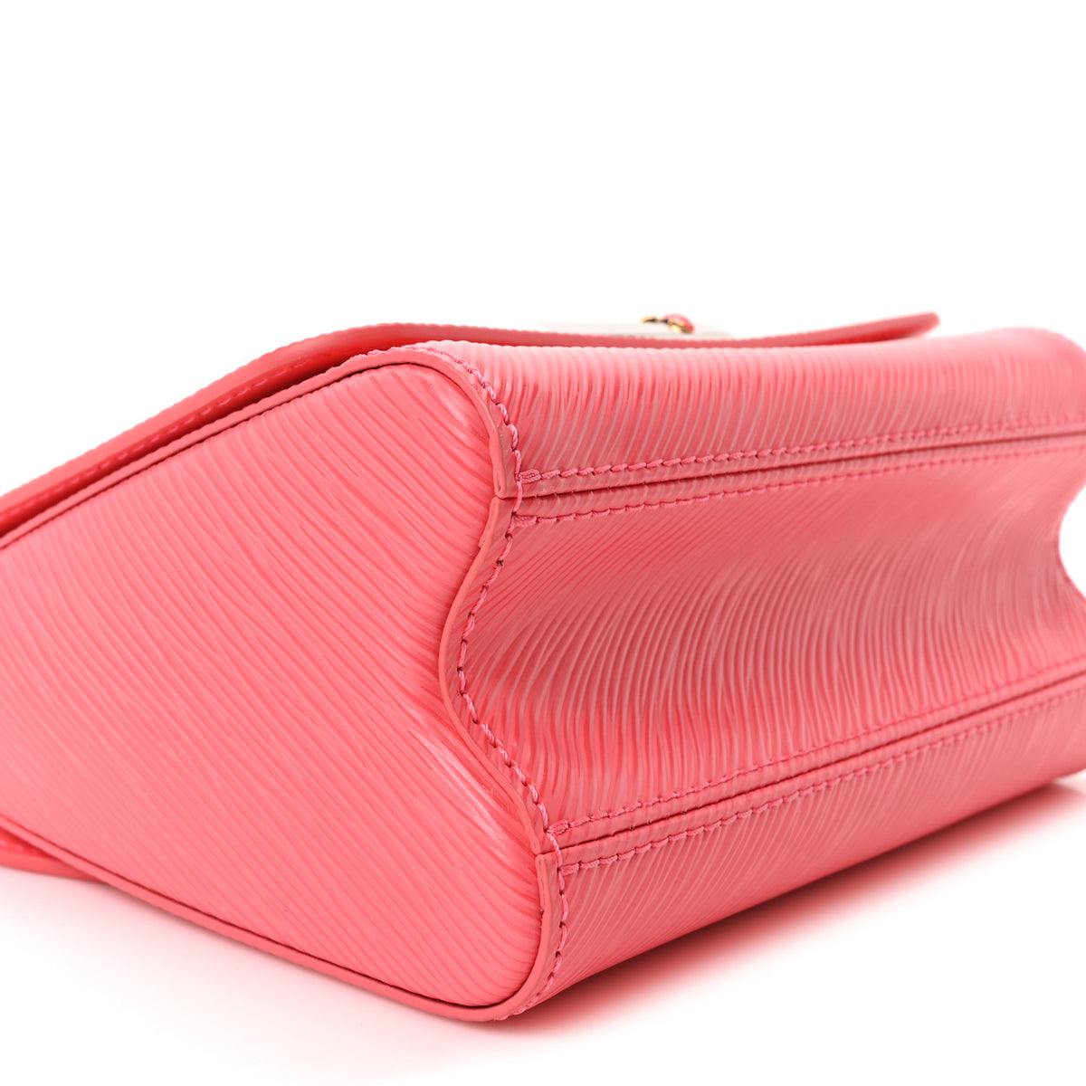 Louis Vuitton Epi Twist Monogram Flower Chain Shoulder Bag PM Coral 9 of 10