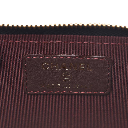 Chanel Lambskin Quilted Key Holder Case Black 13 of 14